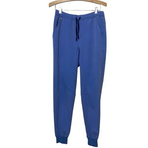 FIGS FIONx Tansen™ Jogger Scrub Pant Blue Healthcare Career Wear Size Small